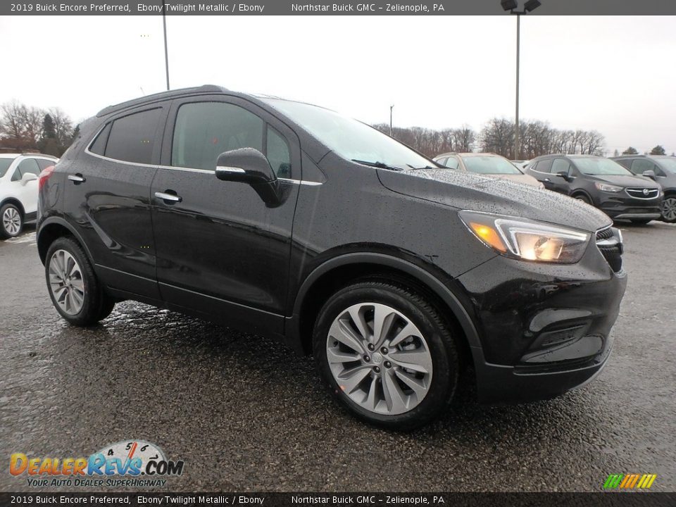 2019 Buick Encore Preferred Ebony Twilight Metallic / Ebony Photo #3