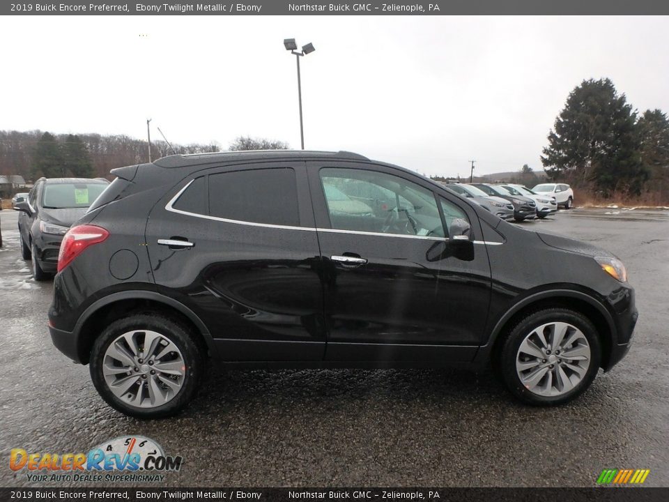 2019 Buick Encore Preferred Ebony Twilight Metallic / Ebony Photo #4