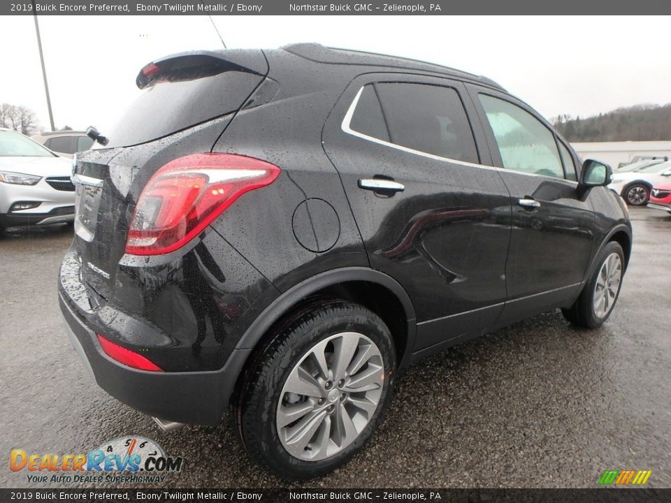 2019 Buick Encore Preferred Ebony Twilight Metallic / Ebony Photo #5