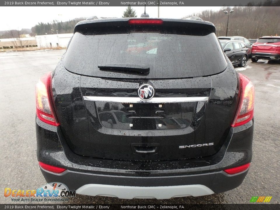 2019 Buick Encore Preferred Ebony Twilight Metallic / Ebony Photo #6