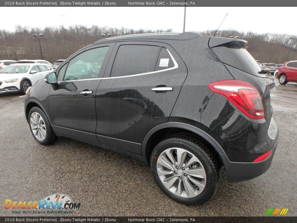 2019 Buick Encore Preferred Ebony Twilight Metallic / Ebony Photo #8