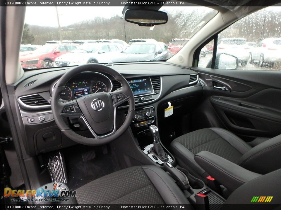 2019 Buick Encore Preferred Ebony Twilight Metallic / Ebony Photo #13