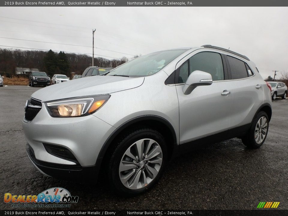 2019 Buick Encore Preferred AWD Quicksilver Metallic / Ebony Photo #1