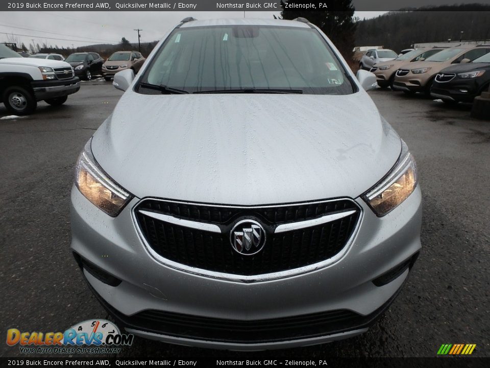 2019 Buick Encore Preferred AWD Quicksilver Metallic / Ebony Photo #2
