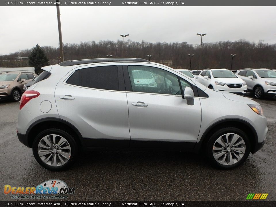2019 Buick Encore Preferred AWD Quicksilver Metallic / Ebony Photo #4