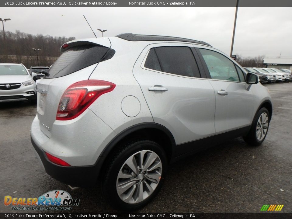 2019 Buick Encore Preferred AWD Quicksilver Metallic / Ebony Photo #5