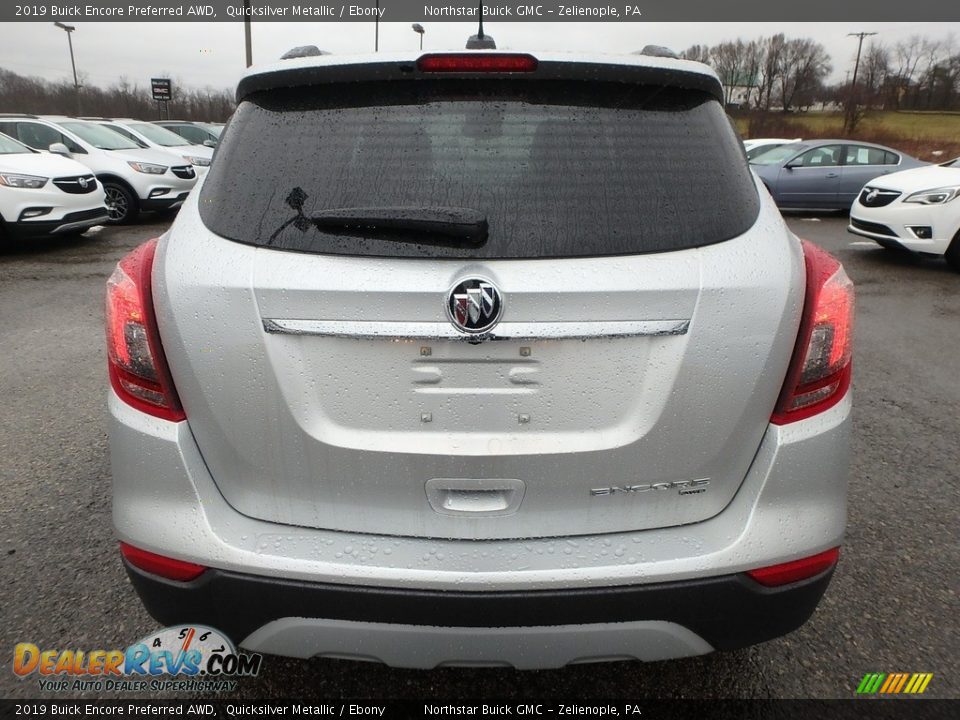 2019 Buick Encore Preferred AWD Quicksilver Metallic / Ebony Photo #6
