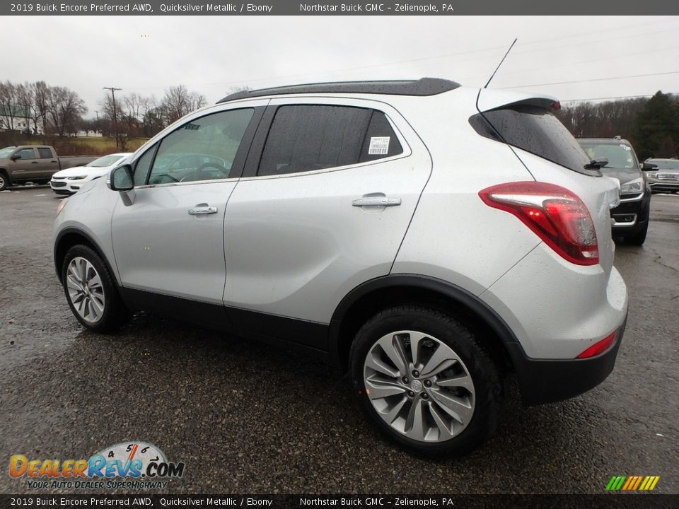 2019 Buick Encore Preferred AWD Quicksilver Metallic / Ebony Photo #8