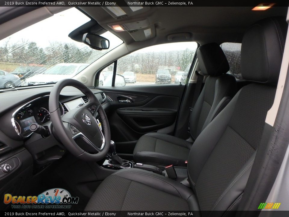 2019 Buick Encore Preferred AWD Quicksilver Metallic / Ebony Photo #11