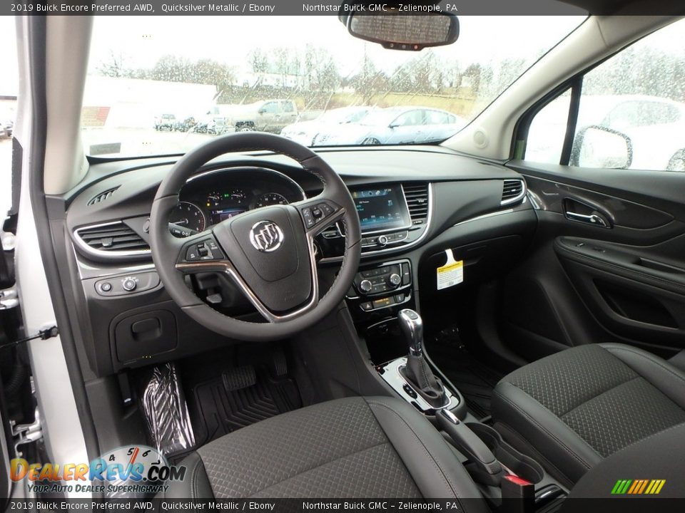 2019 Buick Encore Preferred AWD Quicksilver Metallic / Ebony Photo #13