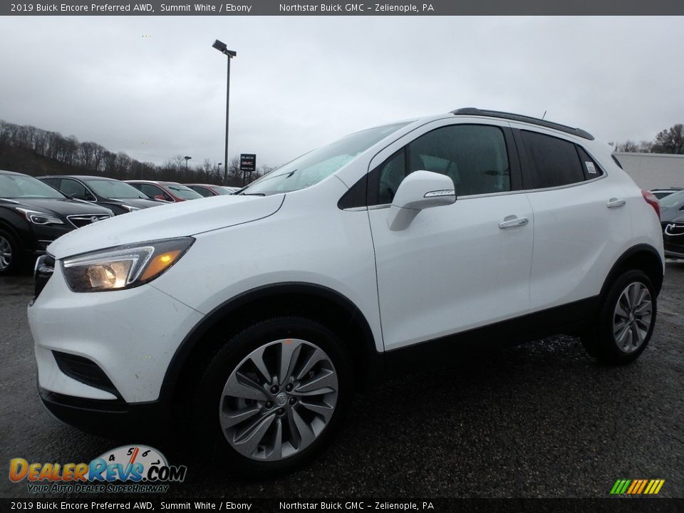2019 Buick Encore Preferred AWD Summit White / Ebony Photo #1