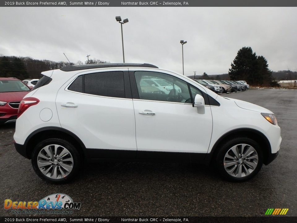 2019 Buick Encore Preferred AWD Summit White / Ebony Photo #4