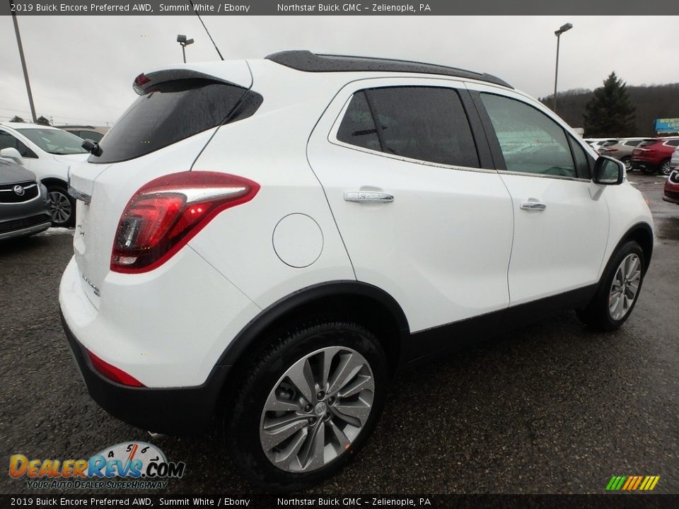 2019 Buick Encore Preferred AWD Summit White / Ebony Photo #5