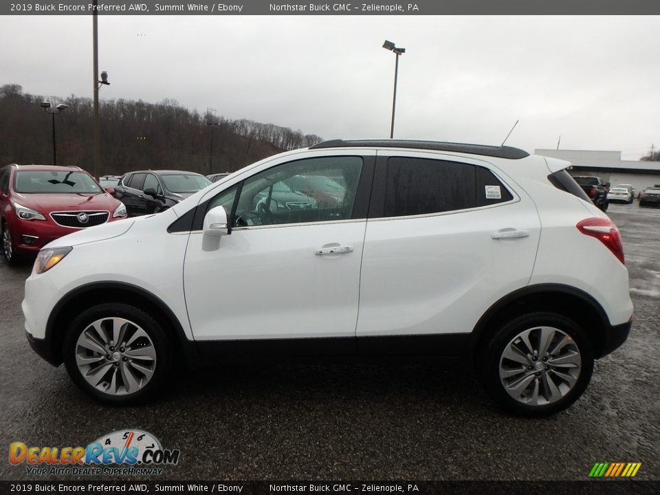 2019 Buick Encore Preferred AWD Summit White / Ebony Photo #9