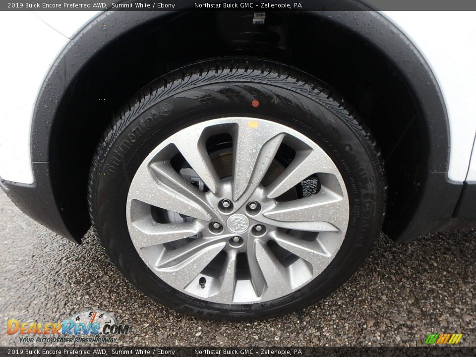2019 Buick Encore Preferred AWD Summit White / Ebony Photo #10