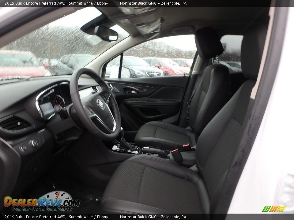 2019 Buick Encore Preferred AWD Summit White / Ebony Photo #11