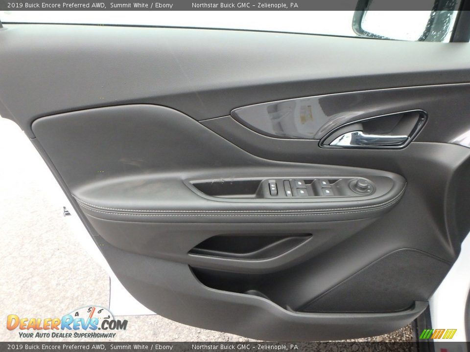 2019 Buick Encore Preferred AWD Summit White / Ebony Photo #14