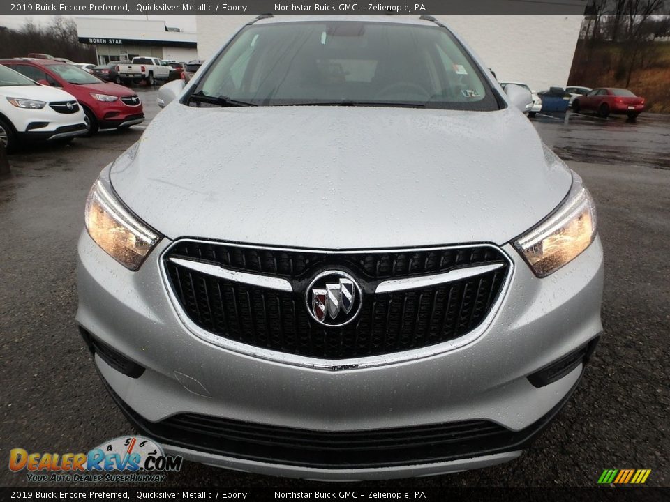 2019 Buick Encore Preferred Quicksilver Metallic / Ebony Photo #2