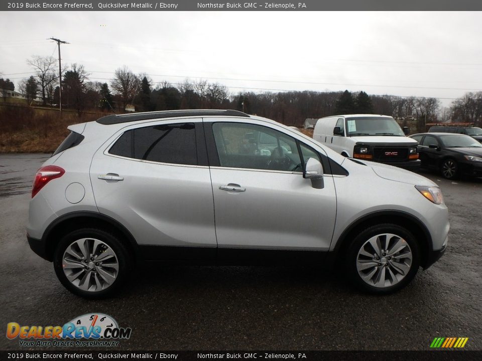 2019 Buick Encore Preferred Quicksilver Metallic / Ebony Photo #4