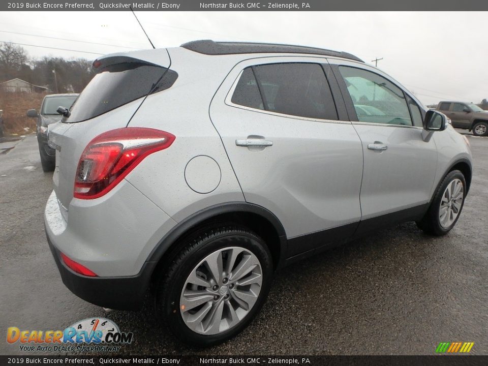 2019 Buick Encore Preferred Quicksilver Metallic / Ebony Photo #5