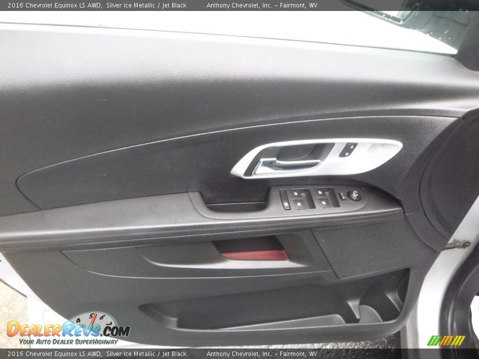 2016 Chevrolet Equinox LS AWD Silver Ice Metallic / Jet Black Photo #14