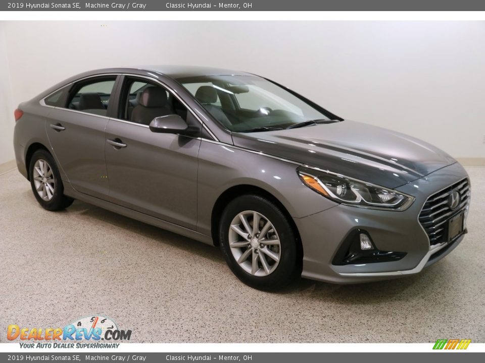 2019 Hyundai Sonata SE Machine Gray / Gray Photo #1