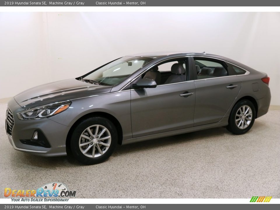 2019 Hyundai Sonata SE Machine Gray / Gray Photo #3