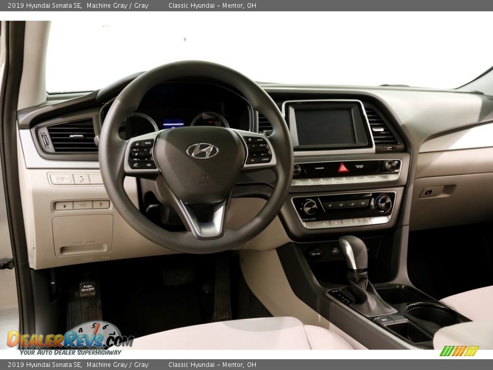 2019 Hyundai Sonata SE Machine Gray / Gray Photo #6