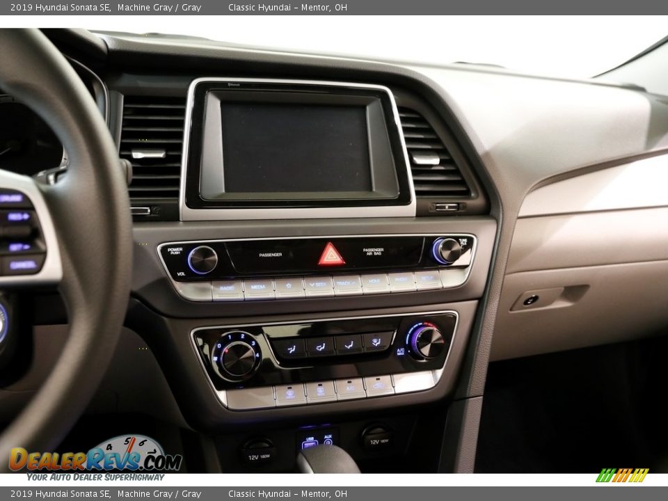 2019 Hyundai Sonata SE Machine Gray / Gray Photo #9