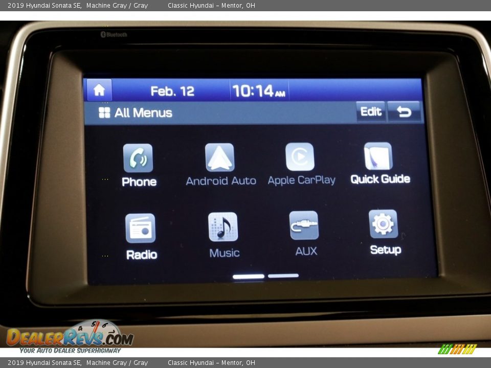 2019 Hyundai Sonata SE Machine Gray / Gray Photo #11