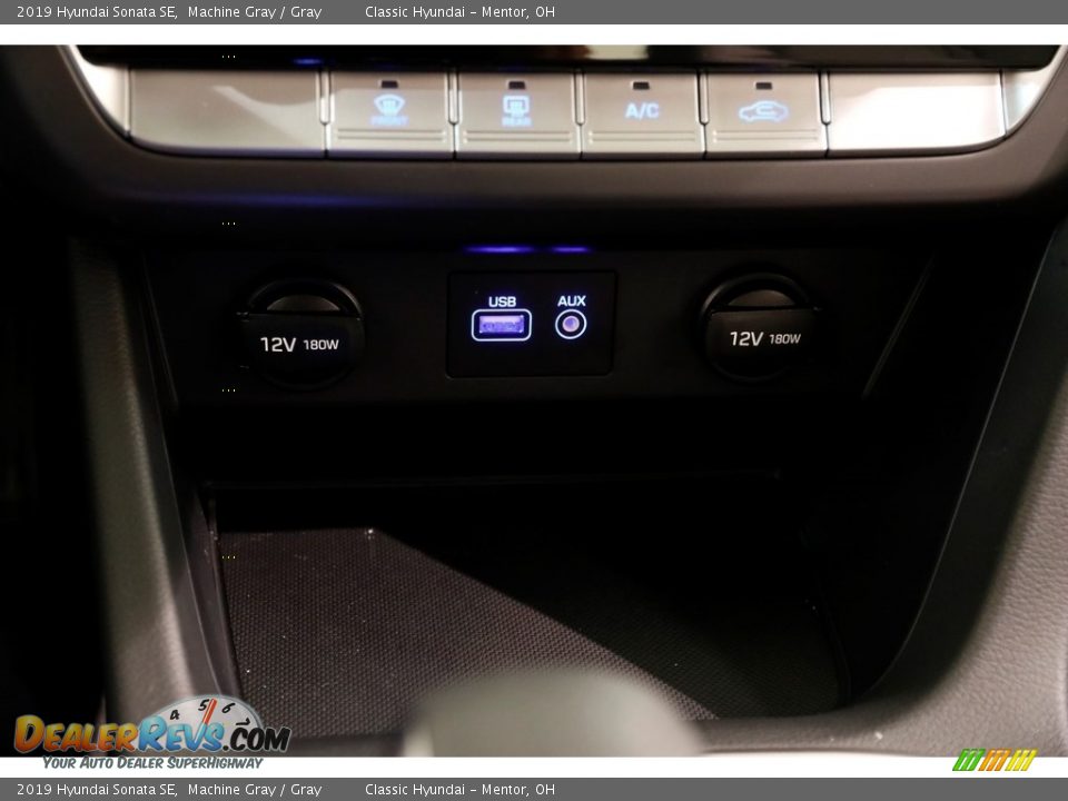 2019 Hyundai Sonata SE Machine Gray / Gray Photo #14