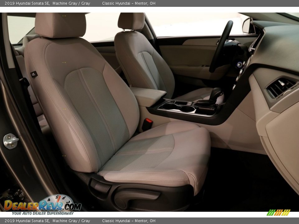 2019 Hyundai Sonata SE Machine Gray / Gray Photo #15