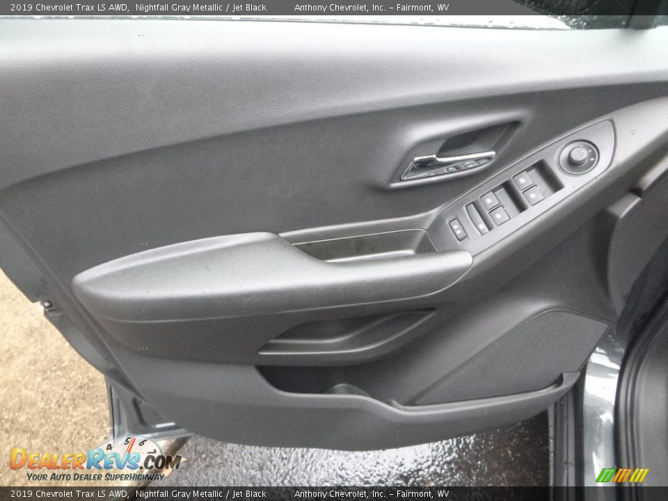 2019 Chevrolet Trax LS AWD Nightfall Gray Metallic / Jet Black Photo #13