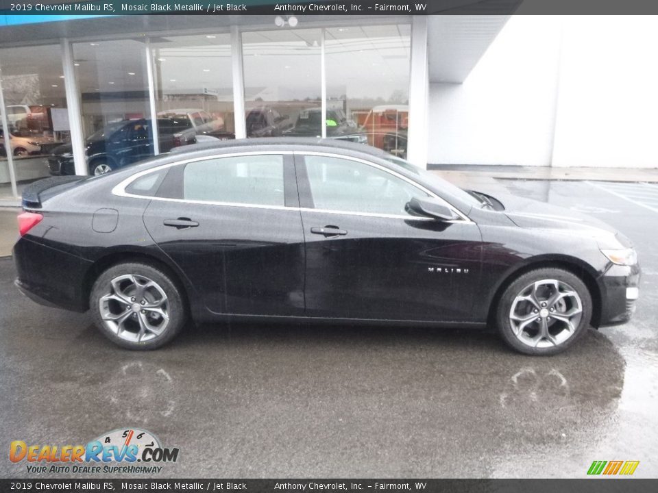 2019 Chevrolet Malibu RS Mosaic Black Metallic / Jet Black Photo #3