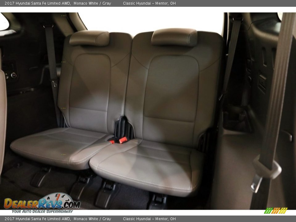 2017 Hyundai Santa Fe Limited AWD Monaco White / Gray Photo #19