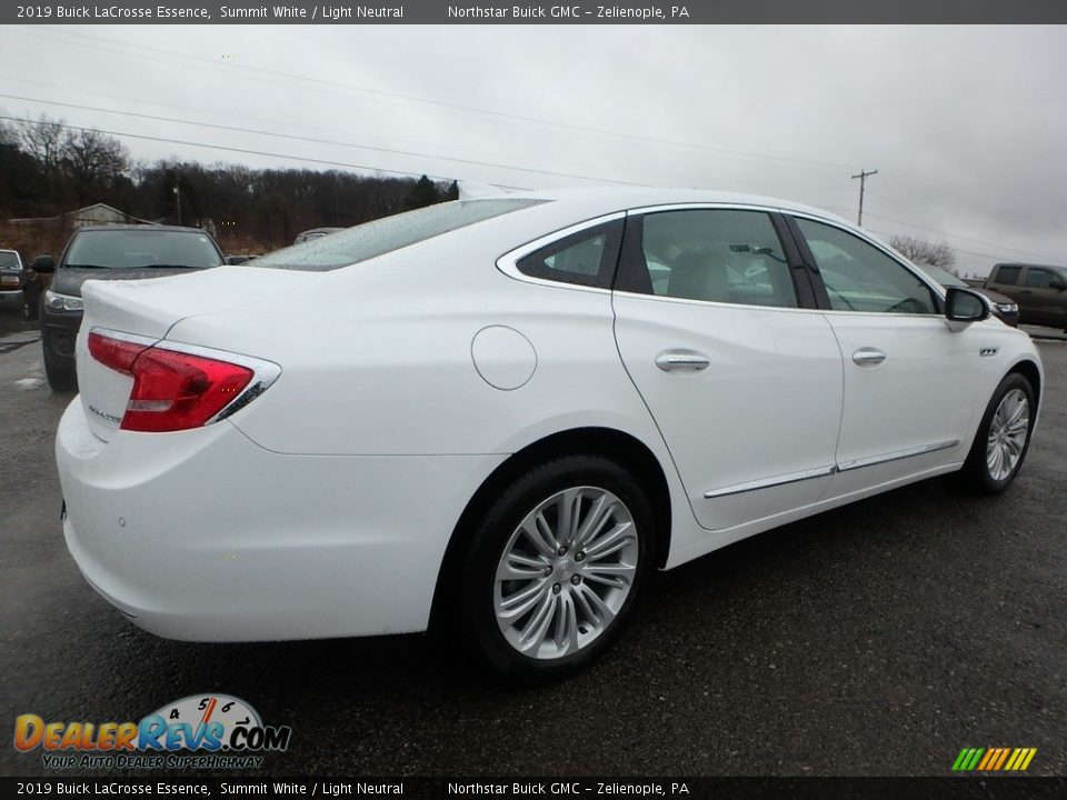 2019 Buick LaCrosse Essence Summit White / Light Neutral Photo #5