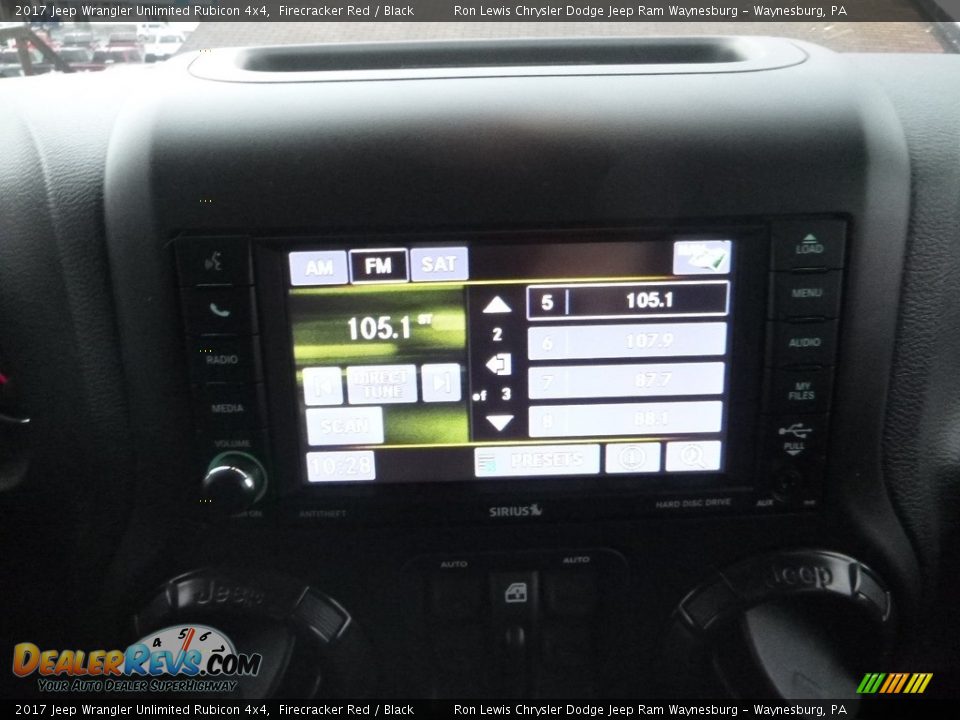 2017 Jeep Wrangler Unlimited Rubicon 4x4 Firecracker Red / Black Photo #16