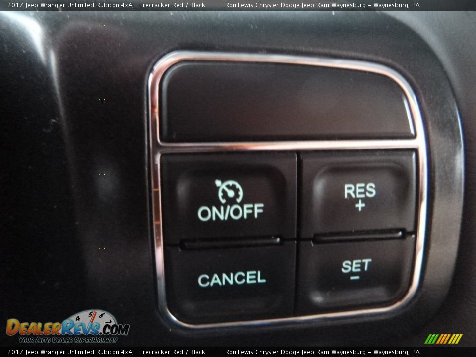 2017 Jeep Wrangler Unlimited Rubicon 4x4 Firecracker Red / Black Photo #19
