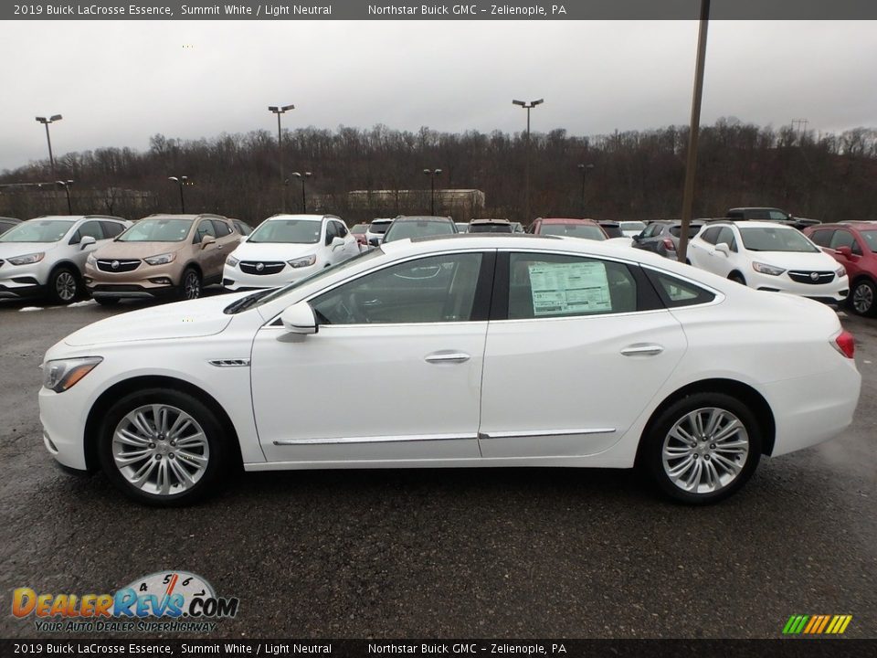 Summit White 2019 Buick LaCrosse Essence Photo #8