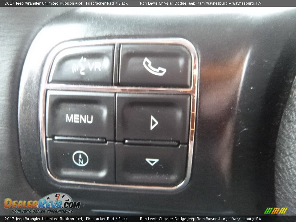 2017 Jeep Wrangler Unlimited Rubicon 4x4 Firecracker Red / Black Photo #20