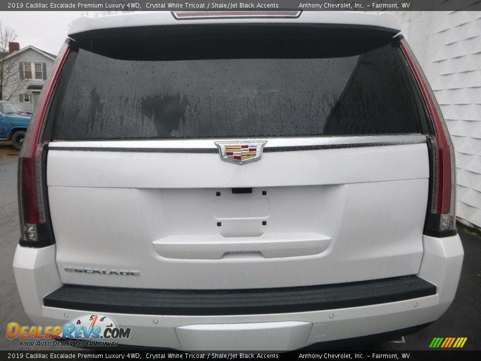 2019 Cadillac Escalade Premium Luxury 4WD Crystal White Tricoat / Shale/Jet Black Accents Photo #7