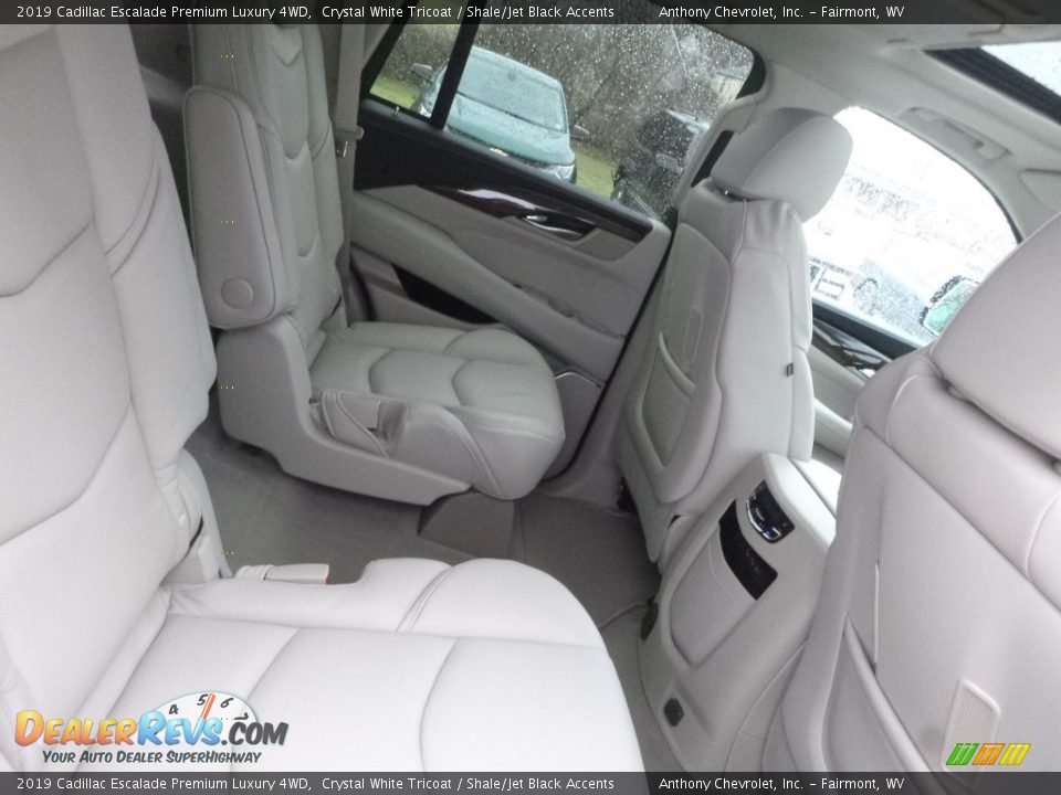 2019 Cadillac Escalade Premium Luxury 4WD Crystal White Tricoat / Shale/Jet Black Accents Photo #9