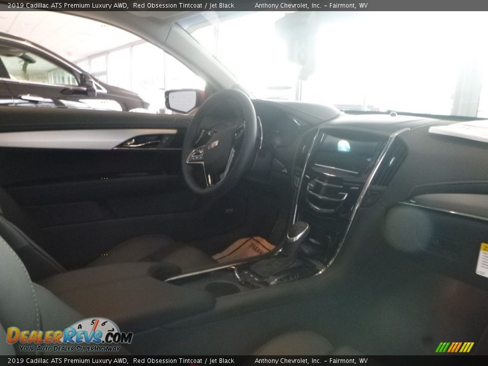2019 Cadillac ATS Premium Luxury AWD Red Obsession Tintcoat / Jet Black Photo #9