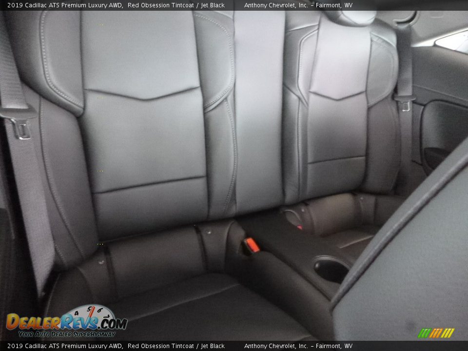 2019 Cadillac ATS Premium Luxury AWD Red Obsession Tintcoat / Jet Black Photo #10