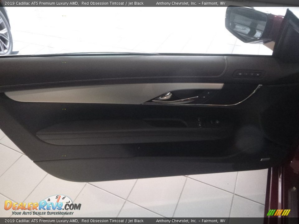 2019 Cadillac ATS Premium Luxury AWD Red Obsession Tintcoat / Jet Black Photo #12