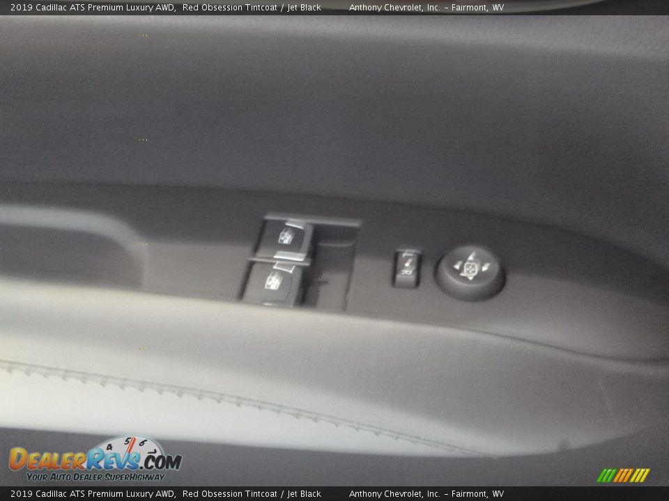 2019 Cadillac ATS Premium Luxury AWD Red Obsession Tintcoat / Jet Black Photo #20