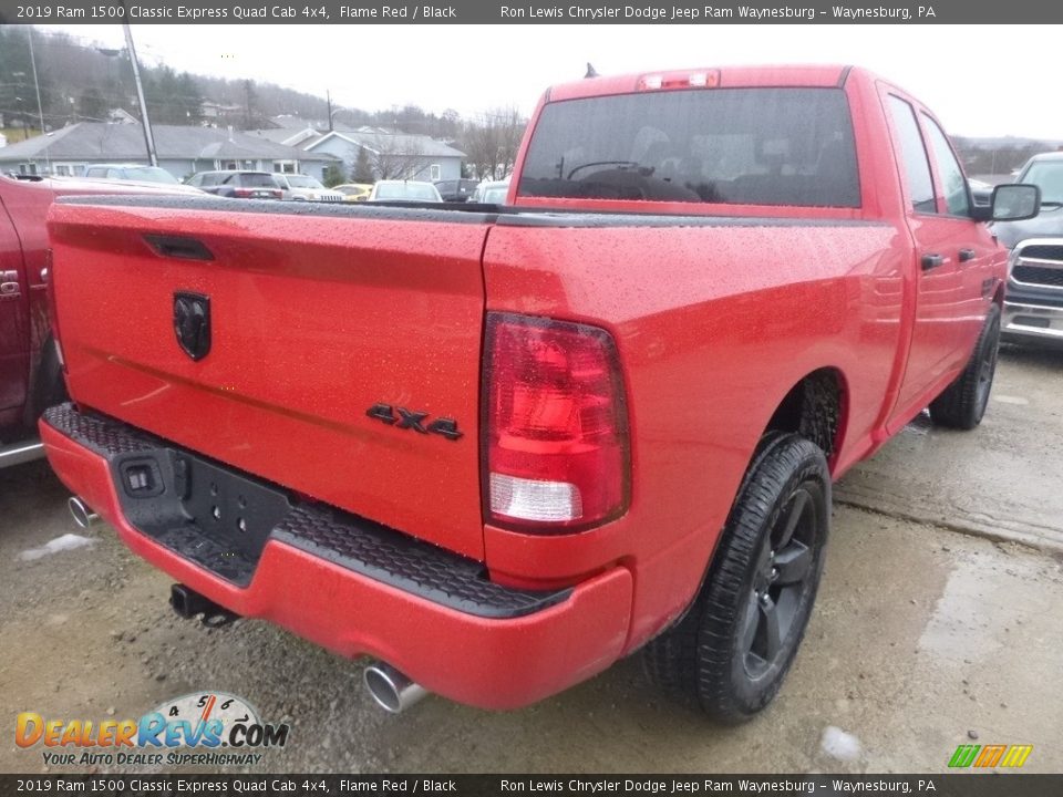 2019 Ram 1500 Classic Express Quad Cab 4x4 Flame Red / Black Photo #4