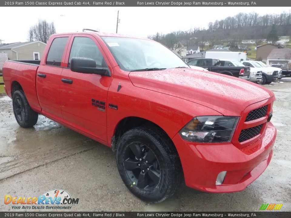 2019 Ram 1500 Classic Express Quad Cab 4x4 Flame Red / Black Photo #5