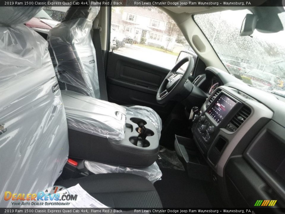 2019 Ram 1500 Classic Express Quad Cab 4x4 Flame Red / Black Photo #8