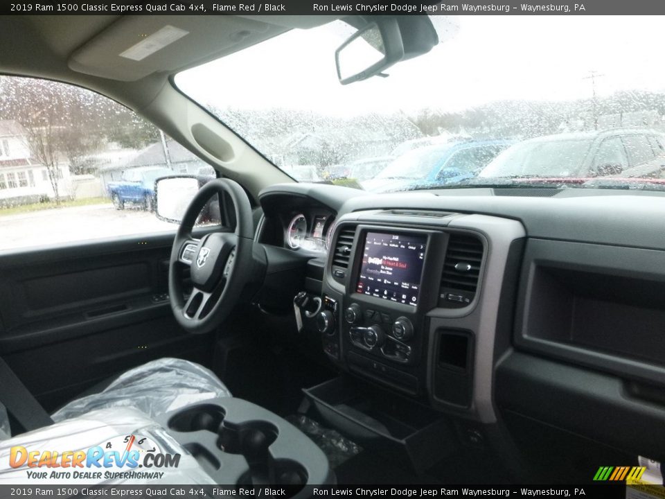 2019 Ram 1500 Classic Express Quad Cab 4x4 Flame Red / Black Photo #9
